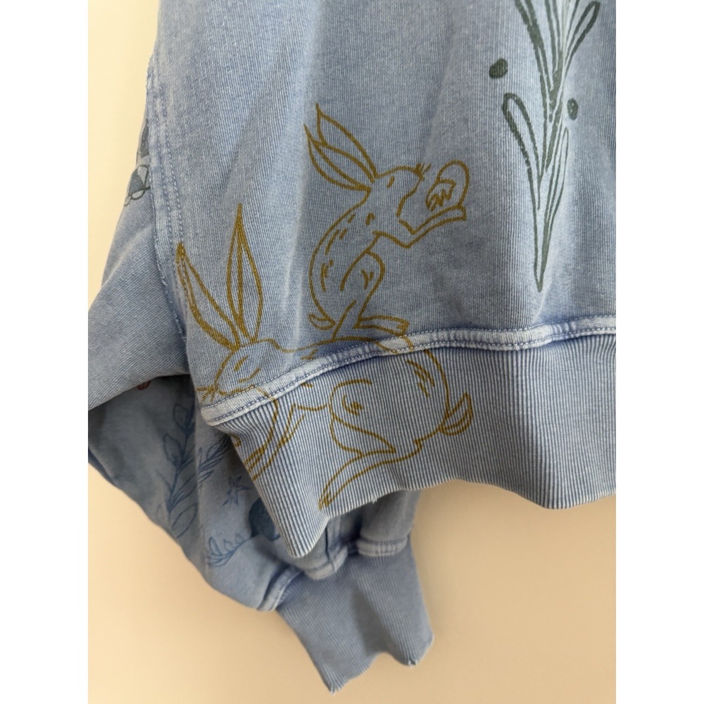 Free People Gaia Sweatshirt Folk Combo Women's Size Small - Picture 7 of 12